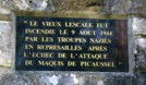 Plaque commémorative